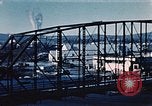 Image of steel bridge Alaska USA, 1954, second 18 stock footage video 65675034929