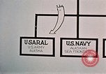 Image of organizational chart Alaska Elmendorf Air Force Base USA, 1954, second 39 stock footage video 65675034935
