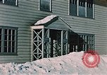 Image of doorway Alaska USA, 1955, second 5 stock footage video 65675034937
