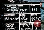 Image tennis Elmendorf Air Force Base Alaska USA, 1954, de la seconde 1 séquences d'archives historiques vidéo 65675034944