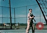 Image tennis Elmendorf Air Force Base Alaska USA, 1954, de la seconde 8 séquences d'archives historiques vidéo 65675034944