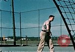 Image tennis Elmendorf Air Force Base Alaska USA, 1954, de la seconde 11 séquences d'archives historiques vidéo 65675034944