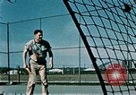 Image tennis Elmendorf Air Force Base Alaska USA, 1954, de la seconde 20 séquences d'archives historiques vidéo 65675034944