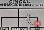 Image of organizational chart Elmendorf Air Force Base Alaska USA, 1954, second 9 stock footage video 65675034952