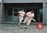 Image of baseball players Fort Richardson Alaska USA, 1954, second 8 stock footage video 65675034977