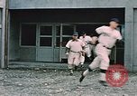 Image of baseball players Fort Richardson Alaska USA, 1954, second 9 stock footage video 65675034977