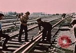 Image of workers Anchorage Alaska USA, 1953, second 8 stock footage video 65675034993