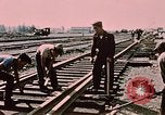 Image of workers Anchorage Alaska USA, 1953, second 9 stock footage video 65675034993