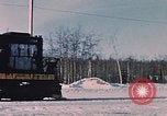 Image of US Army  Alco S-2 locomotive Fort Richardson Alaska USA, 1954, second 5 stock footage video 65675035013