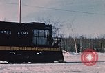 Image of US Army  Alco S-2 locomotive Fort Richardson Alaska USA, 1954, second 6 stock footage video 65675035013