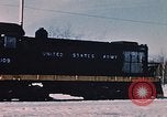 Image of US Army  Alco S-2 locomotive Fort Richardson Alaska USA, 1954, second 8 stock footage video 65675035013