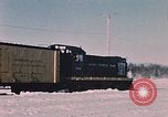 Image of US Army  Alco S-2 locomotive Fort Richardson Alaska USA, 1954, second 15 stock footage video 65675035013