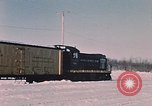 Image of US Army  Alco S-2 locomotive Fort Richardson Alaska USA, 1954, second 17 stock footage video 65675035013