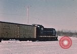 Image of US Army  Alco S-2 locomotive Fort Richardson Alaska USA, 1954, second 18 stock footage video 65675035013