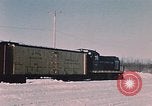 Image of US Army  Alco S-2 locomotive Fort Richardson Alaska USA, 1954, second 19 stock footage video 65675035013