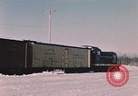 Image of US Army  Alco S-2 locomotive Fort Richardson Alaska USA, 1954, second 20 stock footage video 65675035013