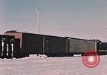 Image of US Army  Alco S-2 locomotive Fort Richardson Alaska USA, 1954, second 24 stock footage video 65675035013
