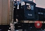 Image of US Army  Alco S-2 locomotive Fort Richardson Alaska USA, 1954, second 34 stock footage video 65675035013