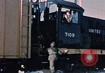 Image of US Army  Alco S-2 locomotive Fort Richardson Alaska USA, 1954, second 35 stock footage video 65675035013