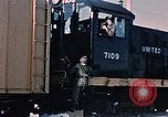 Image of US Army  Alco S-2 locomotive Fort Richardson Alaska USA, 1954, second 36 stock footage video 65675035013