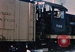 Image of US Army  Alco S-2 locomotive Fort Richardson Alaska USA, 1954, second 42 stock footage video 65675035013