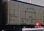 Image of US Army  Alco S-2 locomotive Fort Richardson Alaska USA, 1954, second 48 stock footage video 65675035013