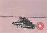 Image of M-24 tanks Fort Richardson Alaska USA, 1954, second 4 stock footage video 65675035021