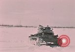 Image of M-24 tanks Fort Richardson Alaska USA, 1954, second 5 stock footage video 65675035021
