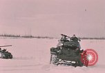 Image of M-24 tanks Fort Richardson Alaska USA, 1954, second 6 stock footage video 65675035021