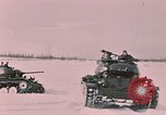 Image of M-24 tanks Fort Richardson Alaska USA, 1954, second 8 stock footage video 65675035021