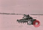 Image of M-24 tanks Fort Richardson Alaska USA, 1954, second 14 stock footage video 65675035021