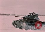 Image of M-24 tanks Fort Richardson Alaska USA, 1954, second 19 stock footage video 65675035021