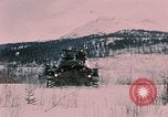 Image of M-24 tanks Fort Richardson Alaska USA, 1954, second 35 stock footage video 65675035021