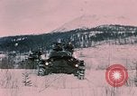 Image of M-24 tanks Fort Richardson Alaska USA, 1954, second 37 stock footage video 65675035021