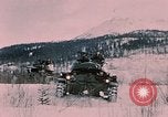 Image of M-24 tanks Fort Richardson Alaska USA, 1954, second 38 stock footage video 65675035021