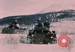 Image of M-24 tanks Fort Richardson Alaska USA, 1954, second 39 stock footage video 65675035021