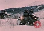 Image of M-24 tanks Fort Richardson Alaska USA, 1954, second 41 stock footage video 65675035021