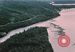 Standbild Luftaufnahmen von Nenana und Umgebung Alaska Nenana Alaska USA, 1954, aus Sekunde 40 historischem Filmmaterial Videoclip 65675035024