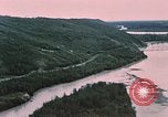 Standbild Luftaufnahmen von Nenana und Umgebung Alaska Nenana Alaska USA, 1954, aus Sekunde 41 historischem Filmmaterial Videoclip 65675035024
