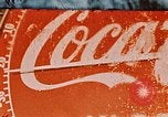 Image of Coca Cola thermometer Alaska USA, 1954, second 1 stock footage video 65675035033