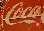 Image of Coca Cola thermometer Alaska USA, 1954, second 11 stock footage video 65675035033