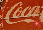 Image of Coca Cola thermometer Alaska USA, 1954, second 16 stock footage video 65675035033