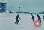 Image of ice skating Anchorage Alaska USA, 1954, second 3 stock footage video 65675035034