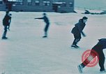 Image of ice skating Anchorage Alaska USA, 1954, second 11 stock footage video 65675035034
