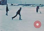Image of ice skating Anchorage Alaska USA, 1954, second 14 stock footage video 65675035034