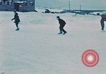 Image of ice skating Anchorage Alaska USA, 1954, second 17 stock footage video 65675035034