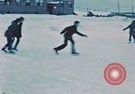 Image of ice skating Anchorage Alaska USA, 1954, second 23 stock footage video 65675035034