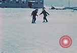 Image of ice skating Anchorage Alaska USA, 1954, second 30 stock footage video 65675035034