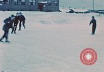 Image of ice skating Anchorage Alaska USA, 1954, second 34 stock footage video 65675035034