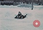 Image of ice skating Anchorage Alaska USA, 1954, second 36 stock footage video 65675035034